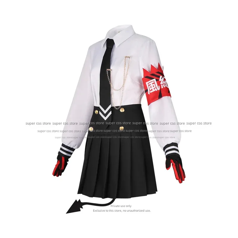 qq28LQGame Blue Archive Siromi Iori Косплей Костюм Женское платье моряка Хэллоуин Вечеринка JK Костюм Топ Юбки Школьная форма на заказ