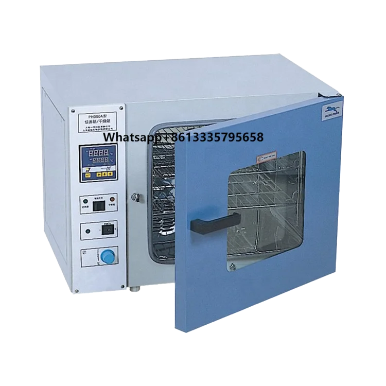 

PH Series Lab CE Approved Desktop Stainless Steel Digital Electric Heating Temperature Vacuum Oven Incubator for Dual-purpose