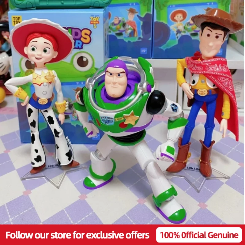 

New Genuine TOPTOY Disney Toy Story 5 Forever Friends Blind Box Official Movie Merchandise Collectible Figures Decor Gifts & Toy