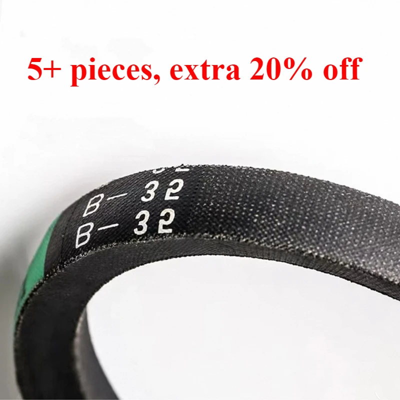 B-20~B-69 Classic V-Belt Tools Woodworking Machinery Transmission Generator Excavator Bulldozer Japan Rubber Transmission Belt