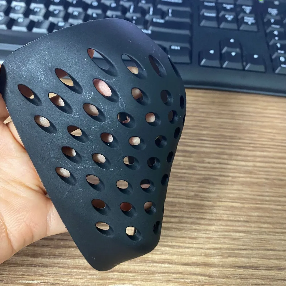 Silicone Face Cover para Cosplay, Black Face Shell, Riding Props, Halloween, Vermelho