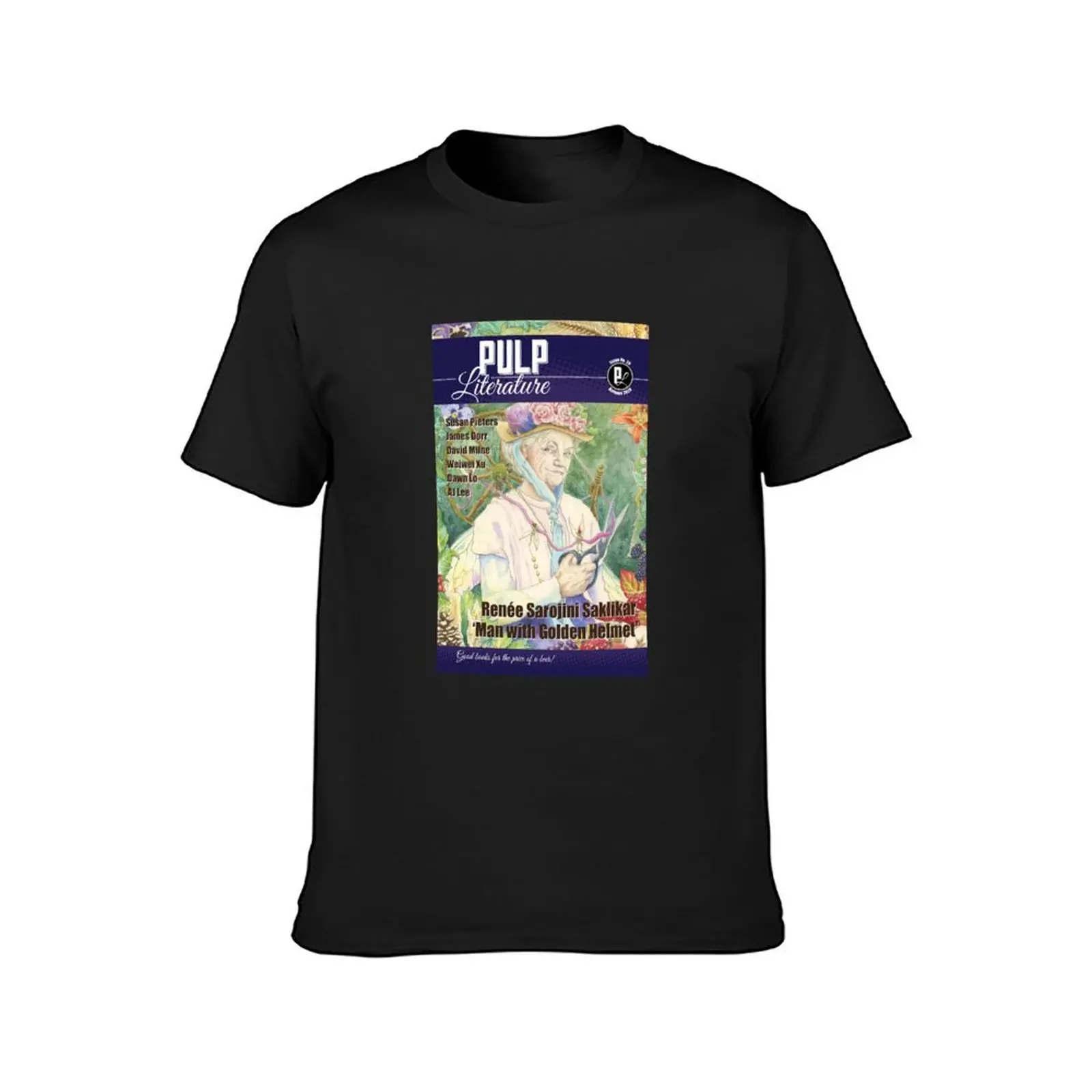 Pulp Literature Issue 28, Autumn 2020 T-Shirt vintage new edition summer tops for a boy heavyweight t shirts for men