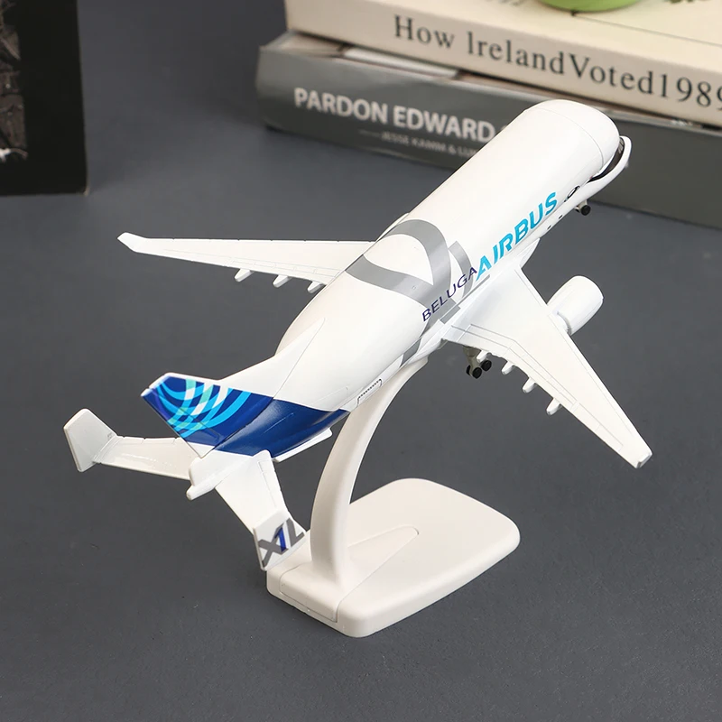 

Xm Aircraft Transport Beluga Alloy Casting Airplane Toy Model 20cm White Whale Transport Aircraft A300-600 Beluga Airlines Model