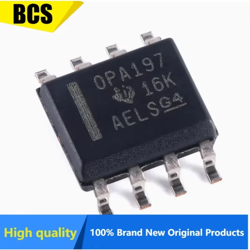 

12PCS New original OPA197IDR OPA197ID OPA197 SOP-8 Electronic Component Original stock