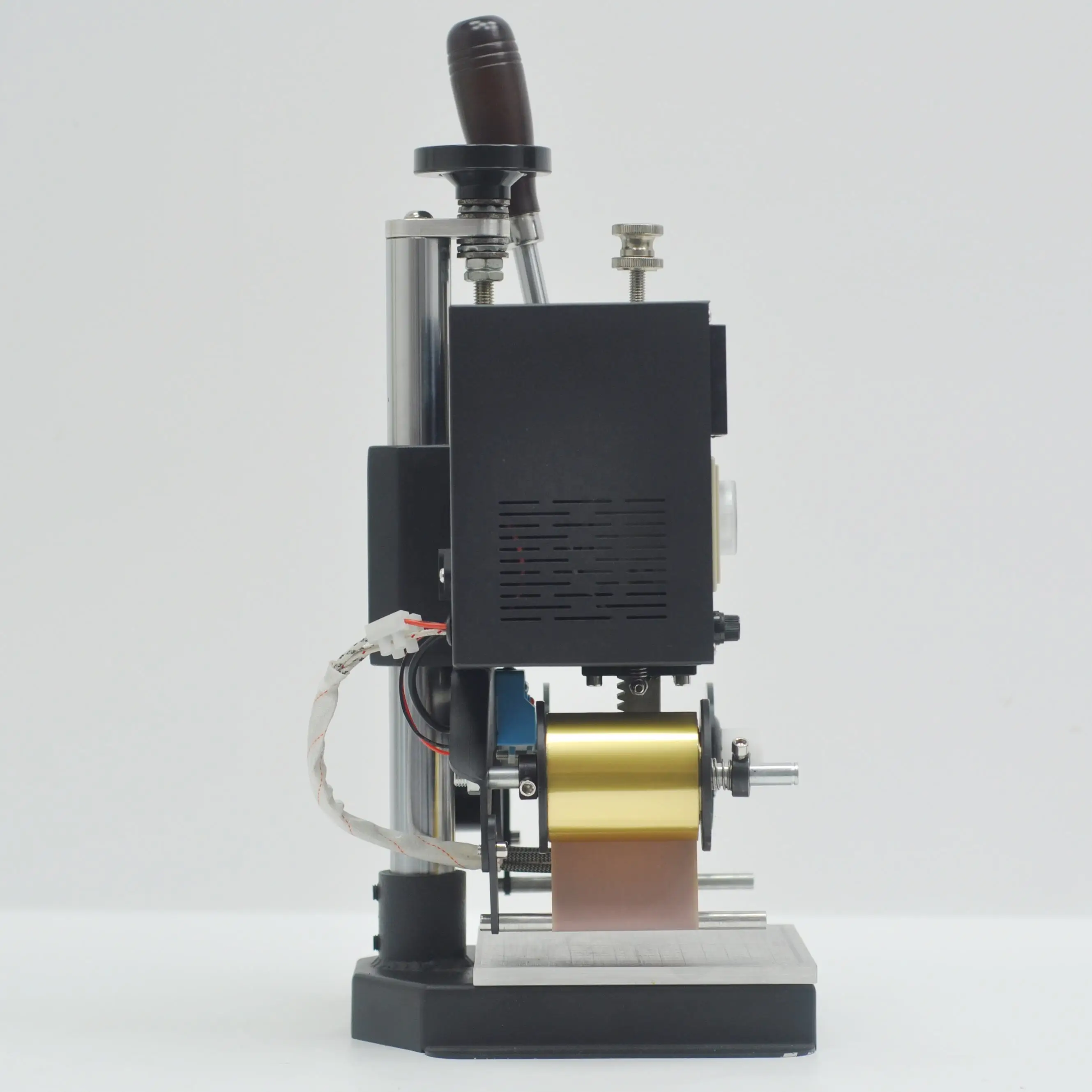 W-ST33K Electric Leather Paper Wood Machine Heat Press Machine Letters Hot Foil Stamping Machine