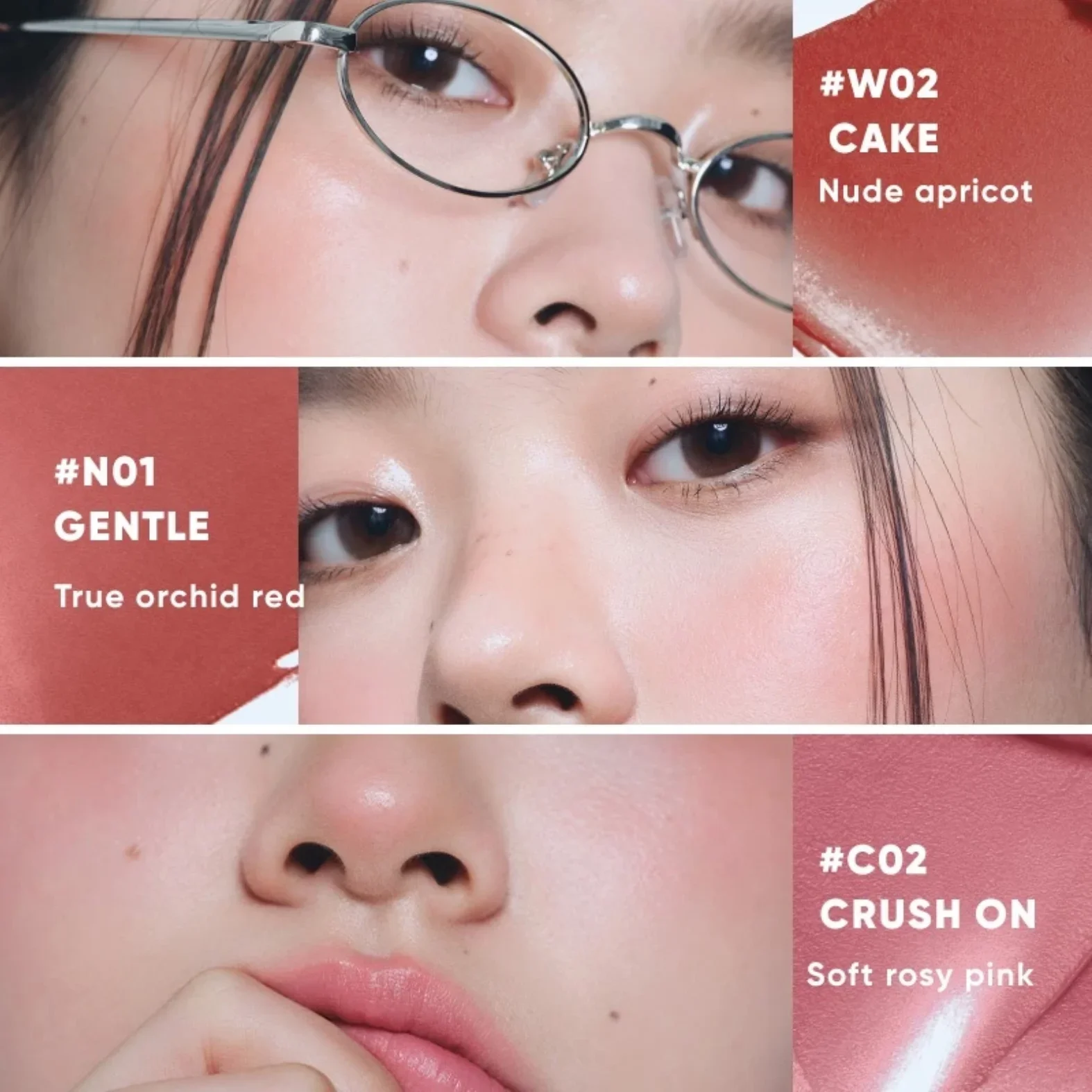 Judydoll Watery Multi-Purpose Color Balm Cream Blush Lip&Cheek Cute YOYO Shape Soft Velvety Makeup Cosmetics