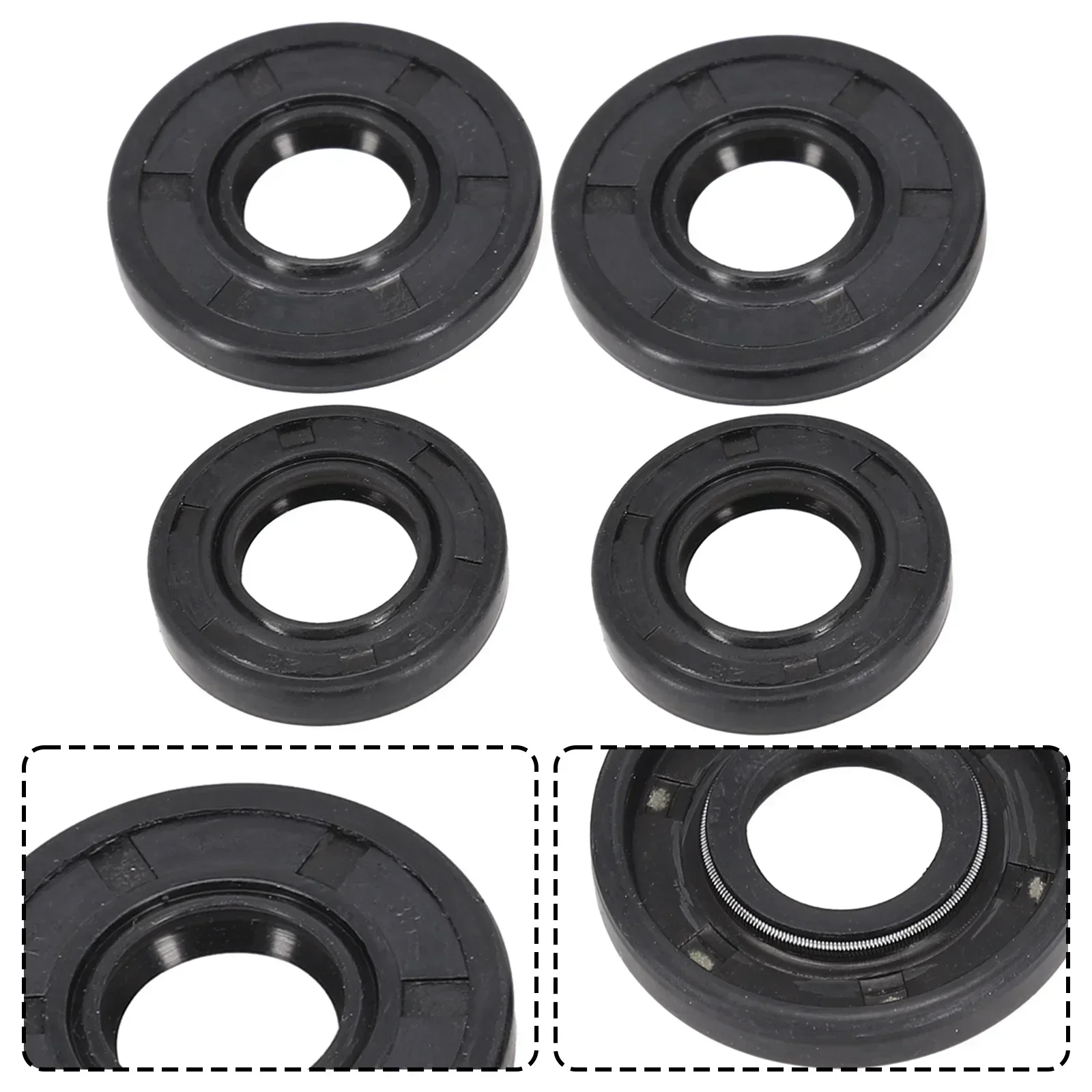 Chainsaw Oil Seal Lawn Mower Outdoor Parts Plastic 58cc Accessories Brown For 45/52/5800 For 45cc High Quality