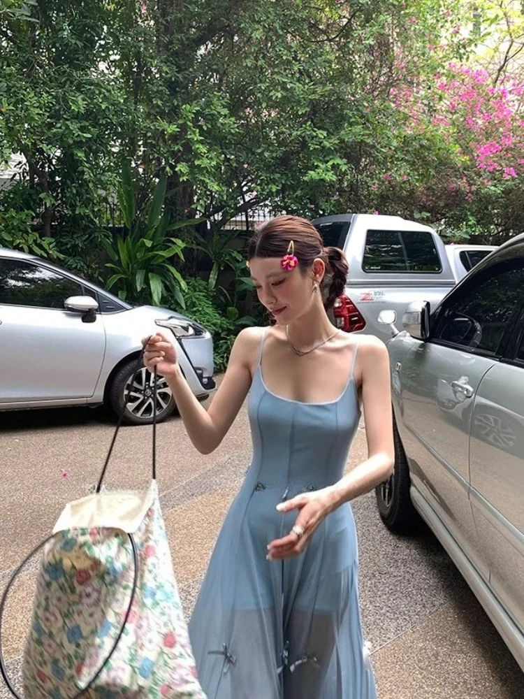 I nuovi abiti estivi da donna sono abiti alla caviglia francesi Lt's Better To Wear Gonne corte dimagranti e abbraccianti 2025