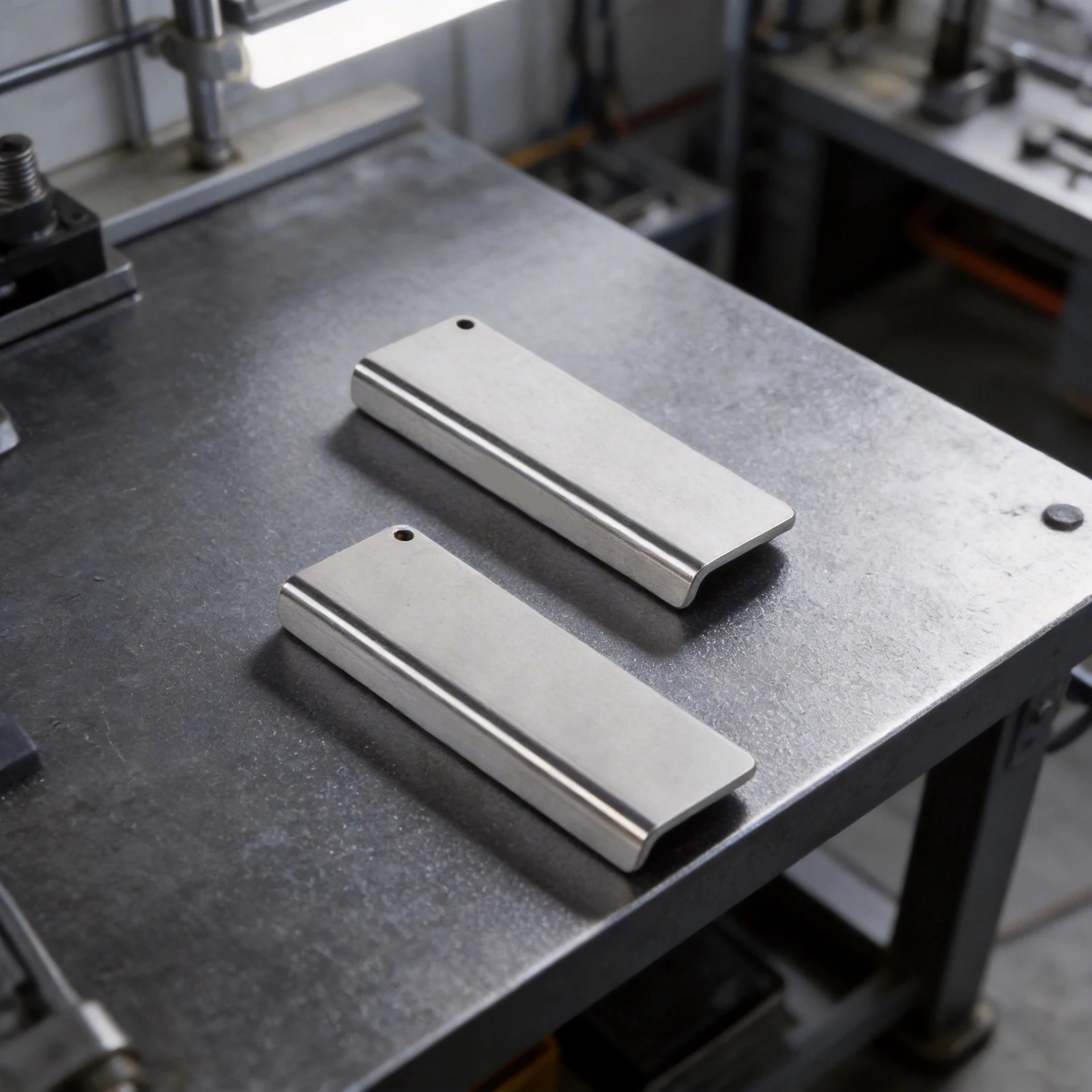 Separador de cajones de acero inoxidable para gabinetes, diseñado para una distancia uniforme y un soporte fuerte en proyectos de carpintería