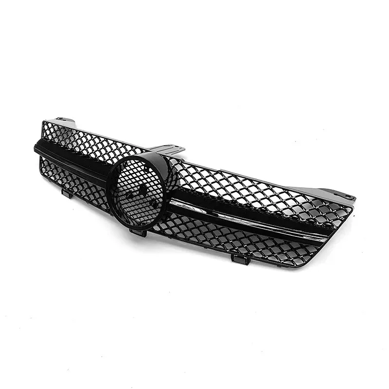 

Gloss Black Front Grille Compatible with Mercedes CLS350 CLS500 W219 2005-2008,Direct Bolt-On Replacement Car Exterior Custom