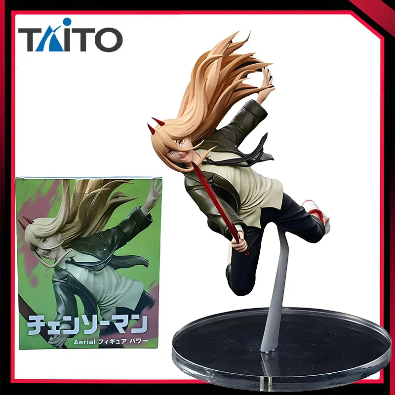 

BANDAI Original TAiTO Aerial Toy Figures Chainsaw Man POWER 16cm PVC Anime Action Figure Collectible Model Boy Toy Gift Statue
