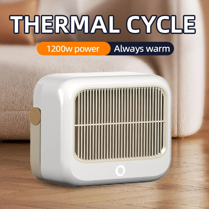 Electric Heater Portable Desktop Fan Heater Heating Warm Air Blower Radiator Home Office Warmer Machine for Winter Safe Material