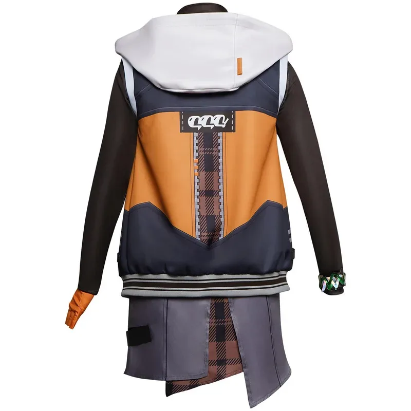 

aaa12 3Zzz Zenless Zone Zero Costume Women Man Uniform Outfit Belle Cosplay Wig Dress Hallow