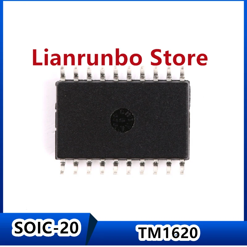 Новый оригинальный чип TM1620 SOP-20 светодиодный драйвер IC чип драйвера трубки Nixie