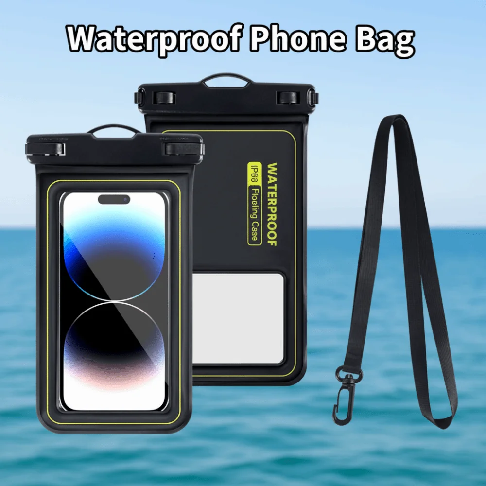 Touch Screen Waterproof Phone Bag PVC Underwater Dry Mobile Phone Waterproof Bag Transparent Universal