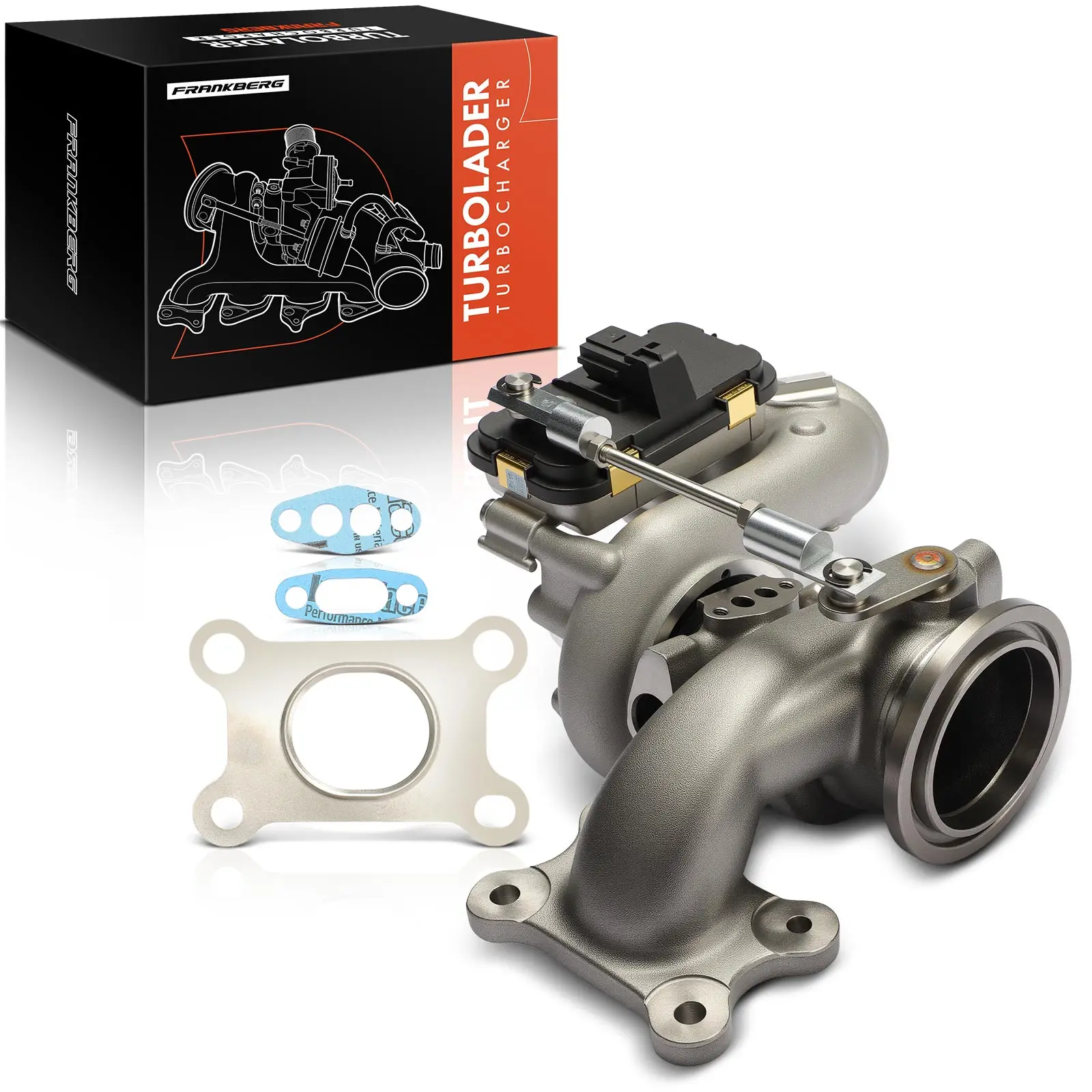 Frankberg 1x Turbocompressor voor VW Passat Variant Tiguan Audi A3 Seat Skoda 49180-01437 04 E145715E 49180-01406 49180-01425