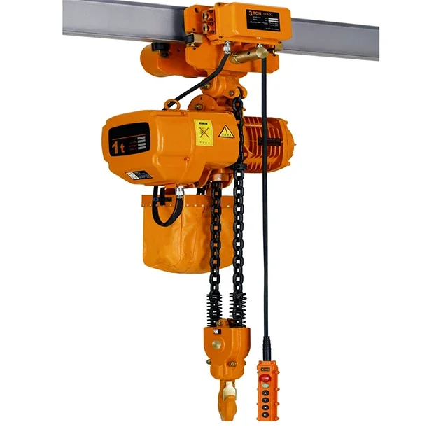 

hot selling electric hoist HHBB remote control 3 ton electric chain hoist