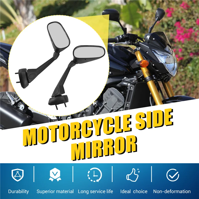 

Motorcycle Rearview Mirror Side Mirrors For Yamaha FZ1 Fazer 2007 2008 2009 2010 2011 2012 2013