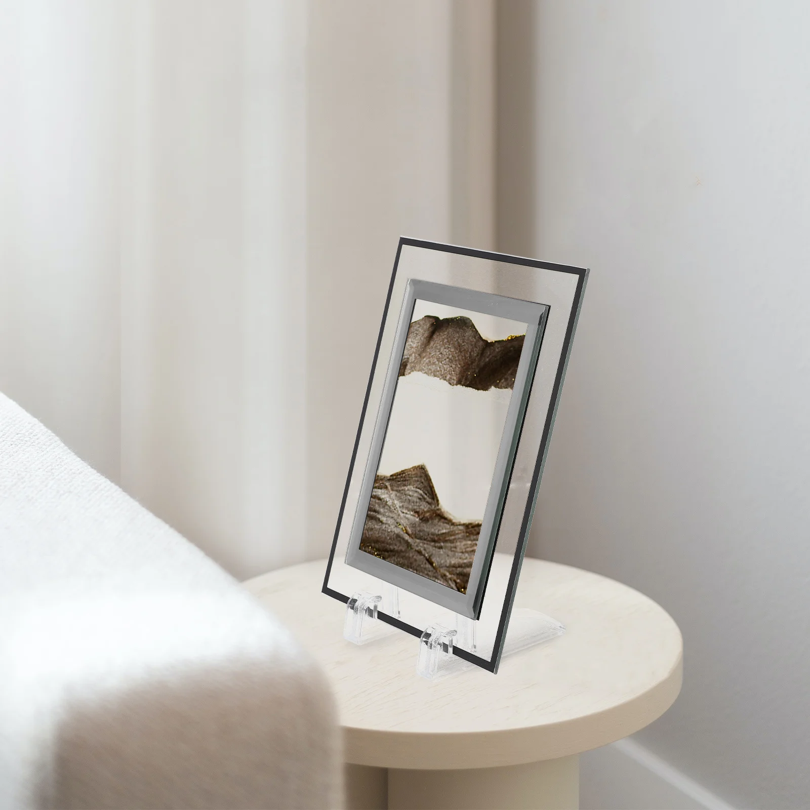 

1Set DIY Moving Sand Painting Material Breaking Dull Feeling Home Office Decoration Sand Art Picture Kit Desktop Ornament