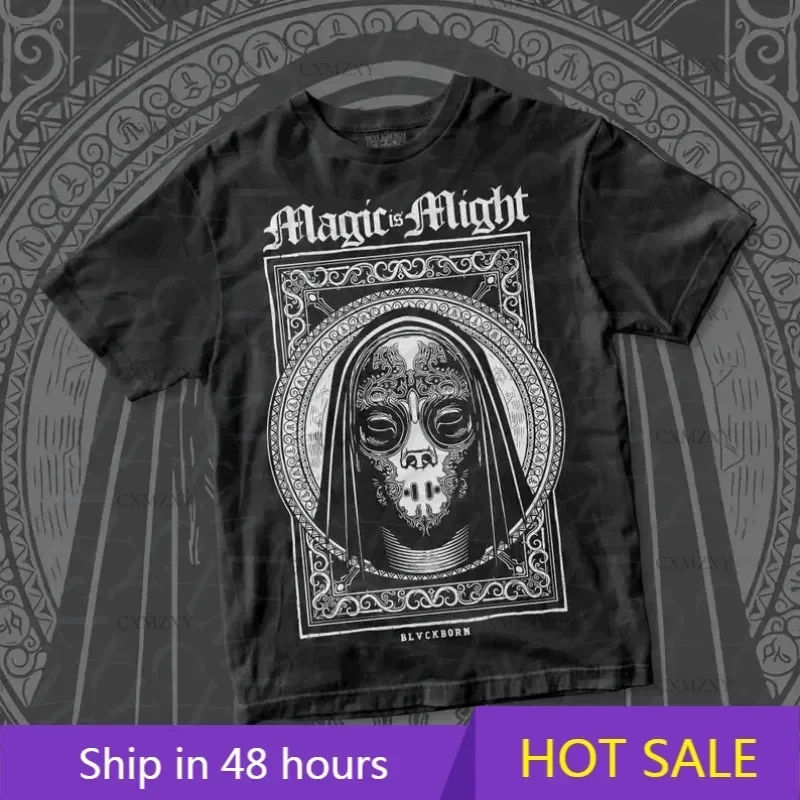 

Magic Is Might cotton shirtmen women enthusiast summer casual cotton unisex T-shirt