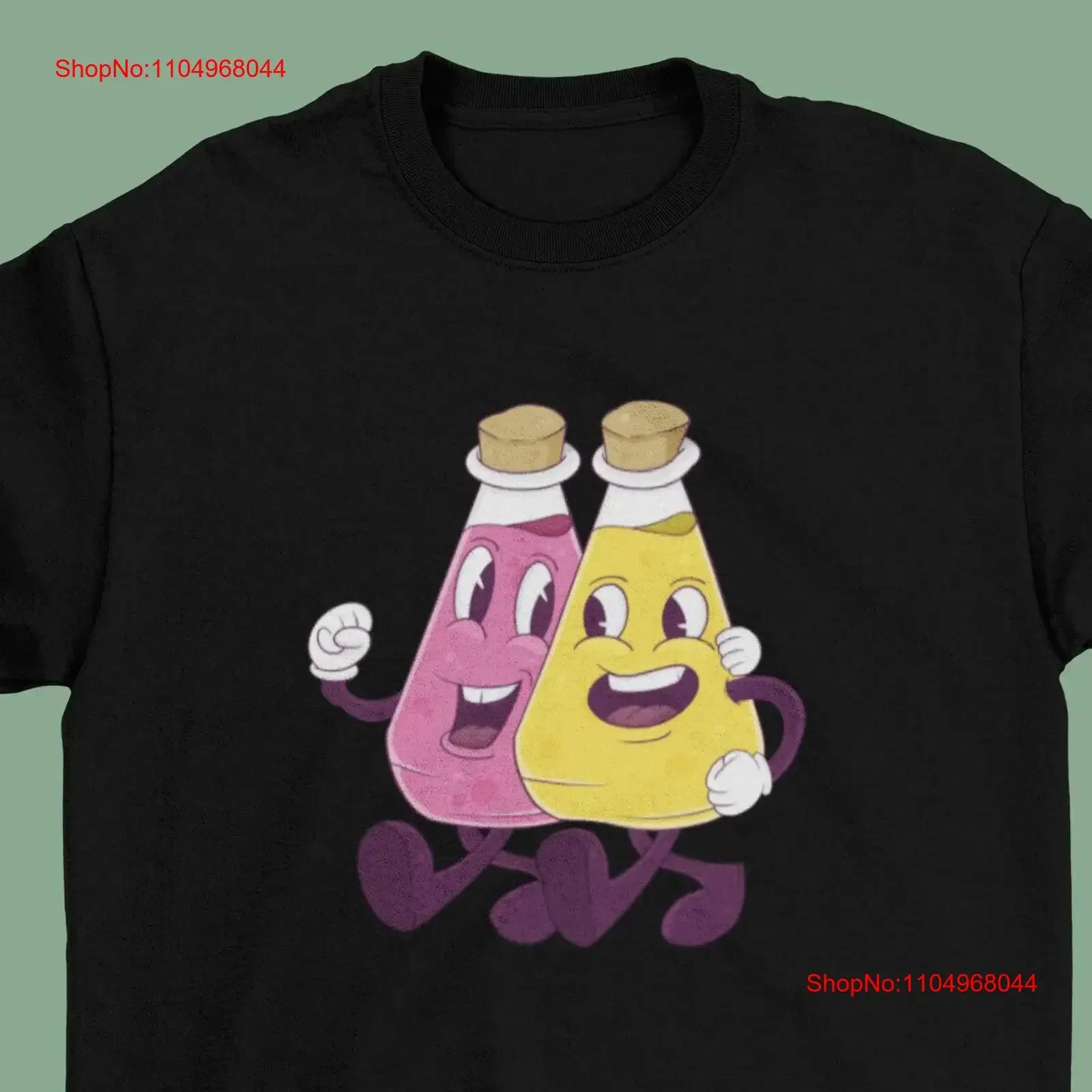 

Классическая футболка Potion Bro's Osrs, винтажный стираный топ для повседневной носки, повседневная уличная одежда, растянутая, слегка универсальная