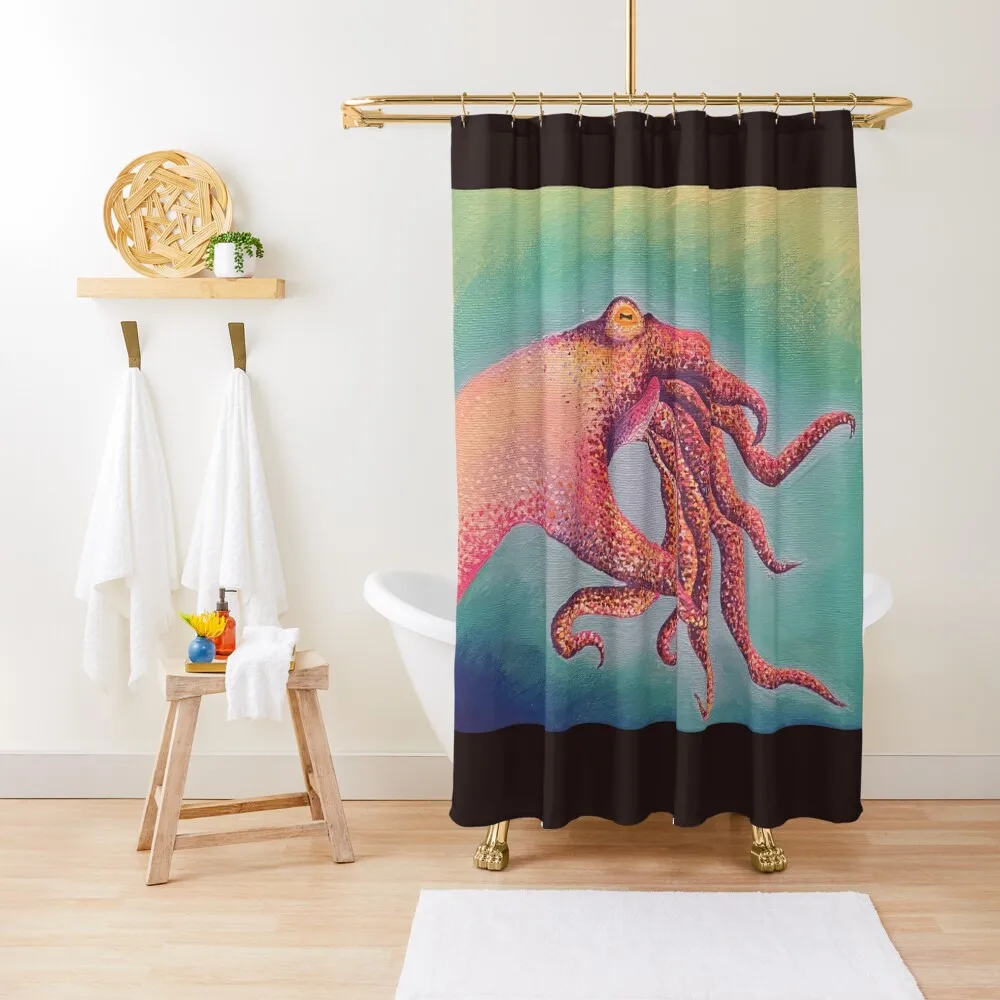 

Octopus Hand Shower Curtain Waterproof Shower And Anti-Mold Elegant Bathroom Bathroom Accessories Cute Shower Curtain