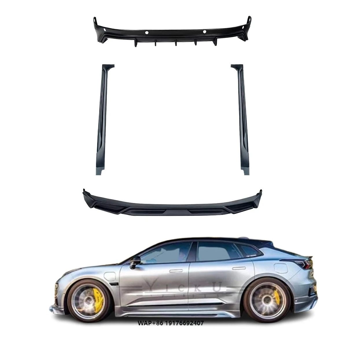 

Vofer Style Carbon Fiber Body Kit forZEEKR 001 High Quality Front Lip Rear Diffuser Side Skirts Spoiler Perfectly Fit Bumper