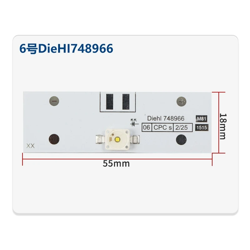 Diehi748966 Dc 12V Voor Siemens Bosch Koelkast Koeling Verlichting Led Strip Onderdelen