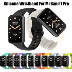 Strap For Xiaomi Mi Band 7 Pro Silicone Replacement Wristband Smart Watch Bracelet For Mi Band 7 Pro Straps Accessories