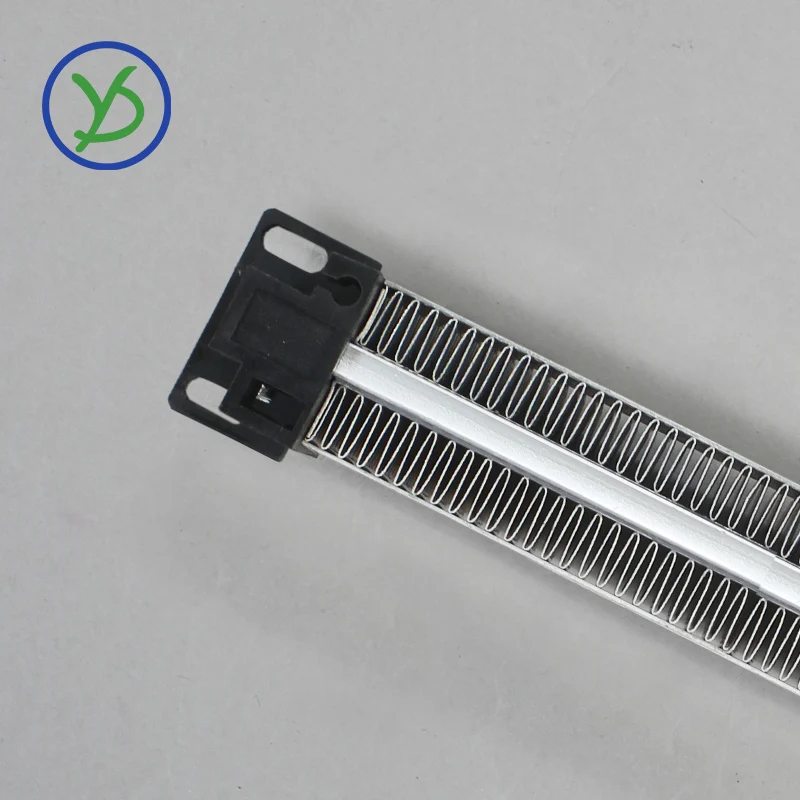 220V 350W AC/DC Insulation Thermostatic PTC heater incubator heater kit heating element temperature protection 126A1 170*32mm