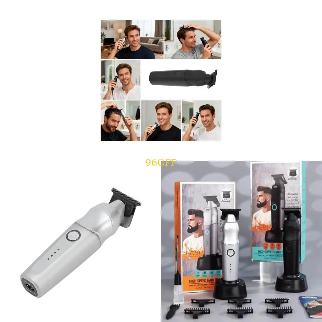 96GF 220V Rechargeable Current Hair Cutter For Home Use Long Runtime Ergonomic Grip Quiet Action