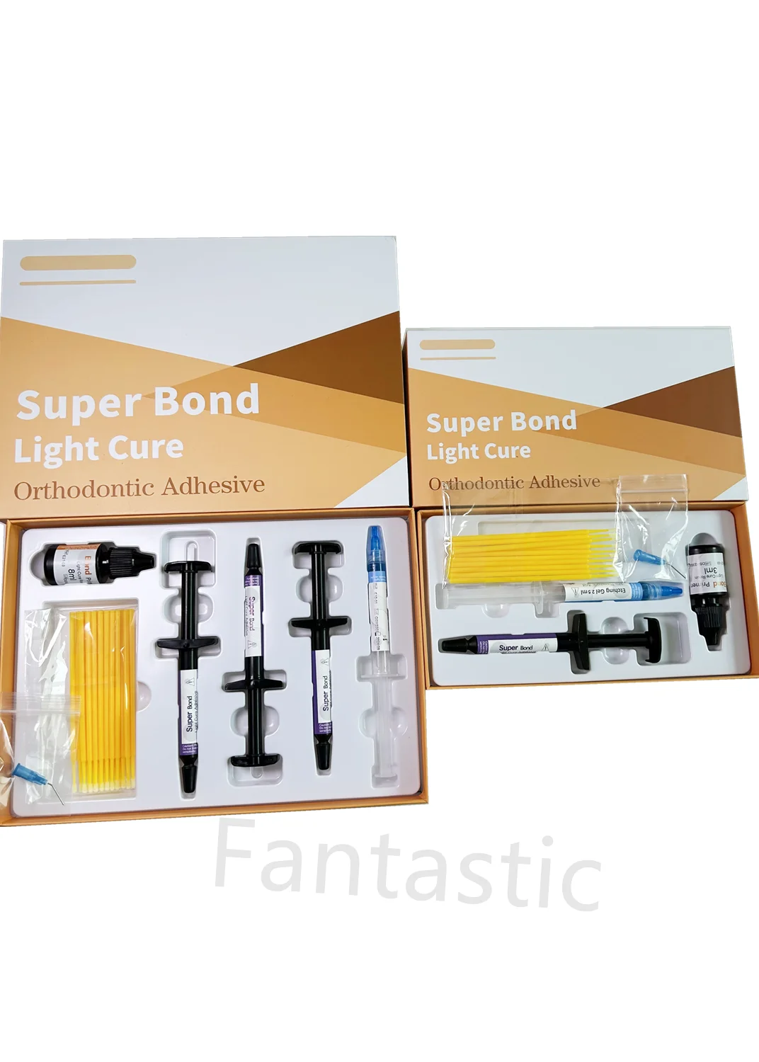 

Dental Orthodontic Light Cure Bonding Adhesive Etch Gel Kit For Metal Brackets Braces