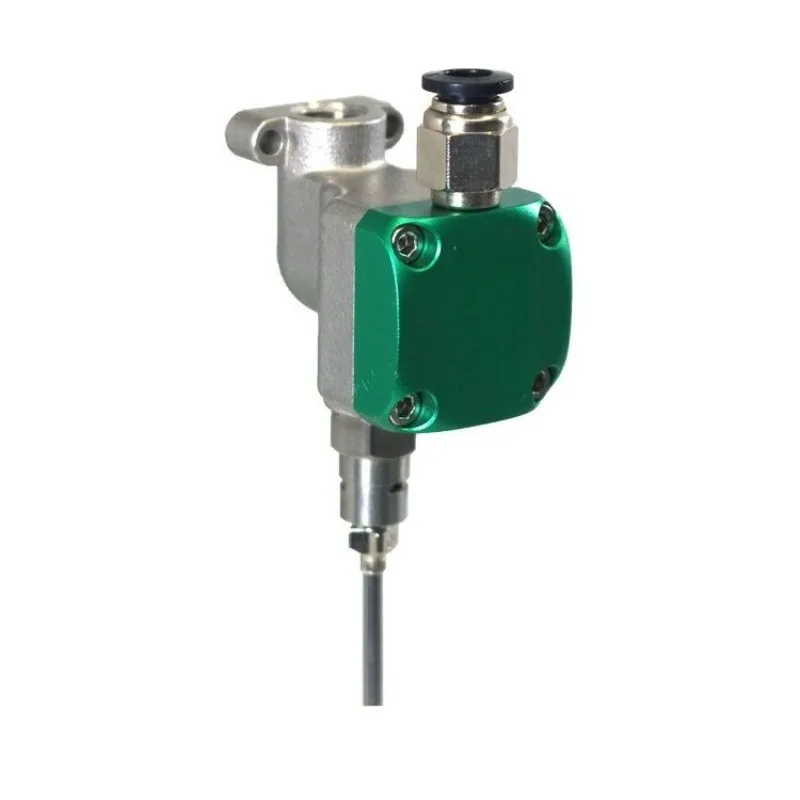 Regulated pressure dispensing , suction back, micro precision dispensing, silicone UV rubber