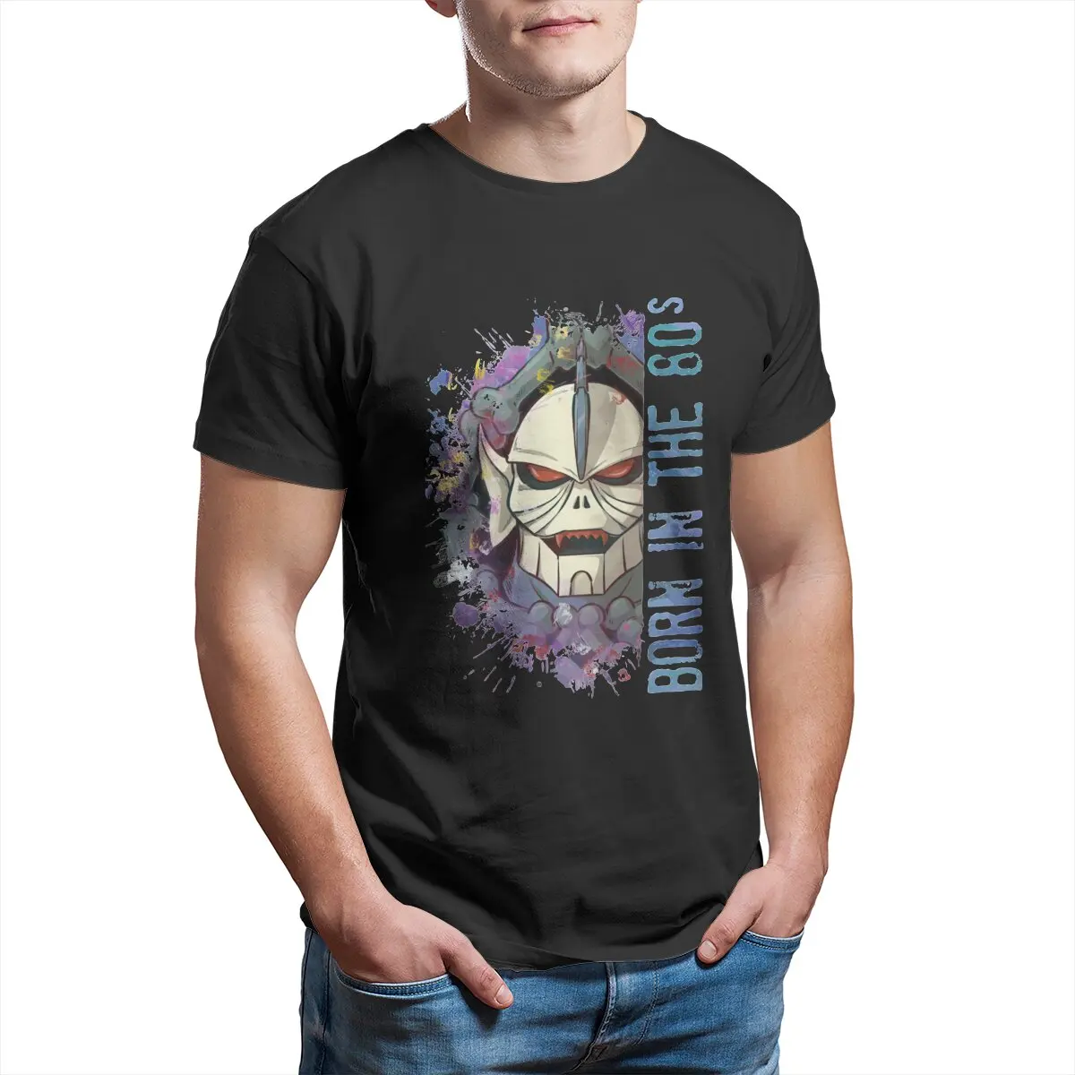 Men UFO Robot Grendizer Manga T Shirt Hordak ​Masters Of The Universe Cotton Clothes Creative Short Sleeve Tees Adult T-Shirt