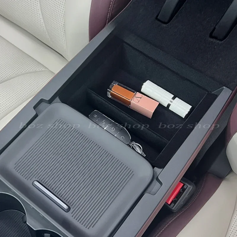 For BYD Seal DMI Honor Edition Armrest Box Storage Box Layered Storage Central Control Storage Box Car Accessories