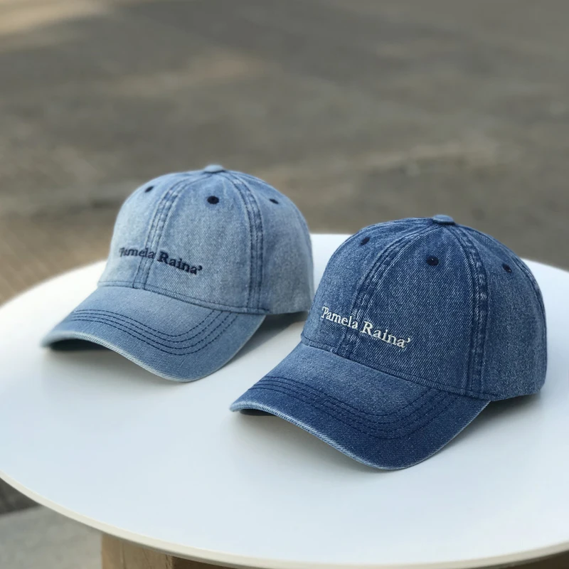 Cowboy Hat Men and Women Spring Summer New All-match Baseball Hats Shade Street Shot Fashion Vintage Alphabet Embroidery Cap