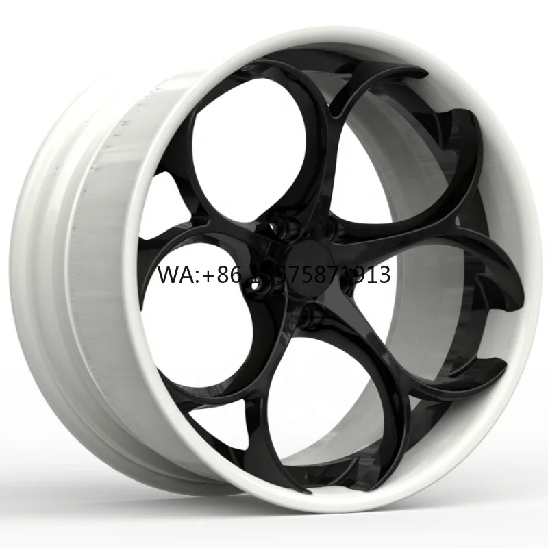 

20 Inch 5x110 Pcd Alloy Forged White Car Wheels Rims for Alfa Romeo Giulia(2015-2024) Stelvio(2017-2024)