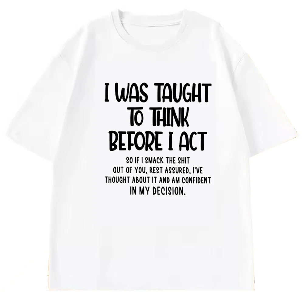 i Was Taught to Think Before i Act t shirt teen streetwear Grunge t shirt Pastel graphic University streetwear aesthetic Trendy