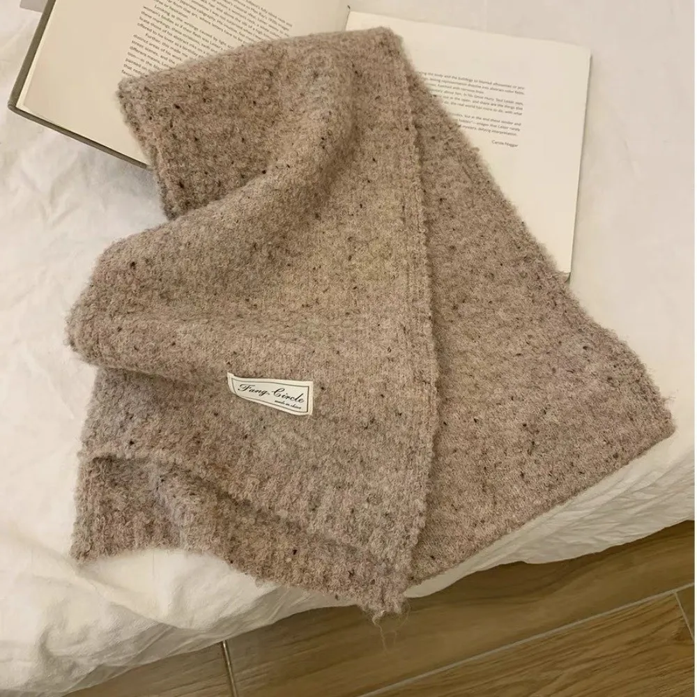 Рисунок 4 - Зимний теплый вязаный шарф из смеси шерсти