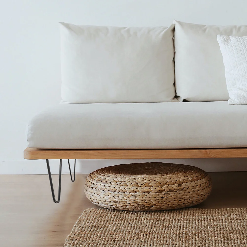 4 szt. Nóżki do stołu typu hairpin, metalowe nogi do stołu, prostota designu, stabilne podparcie do biurka, ławki, mebli, stolika kawowego