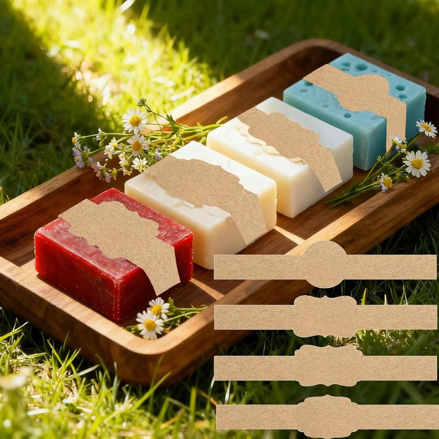 

120 шт. коричневые крафт-этикетки для мыла, наклейки, самодельные этикетки для мыла, наклейки для упаковки мыла, бумажная пленка для домашнего мыла, бирки