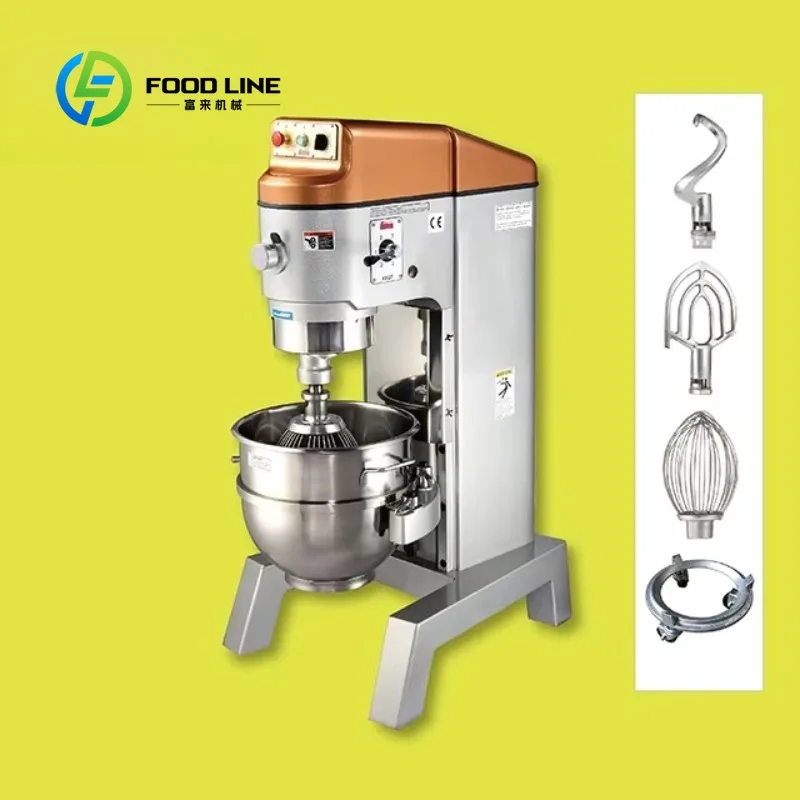 Customized 80 Liter Big Capacity Planetary Mixer - Power Bowl Lift for Commercial Bakery