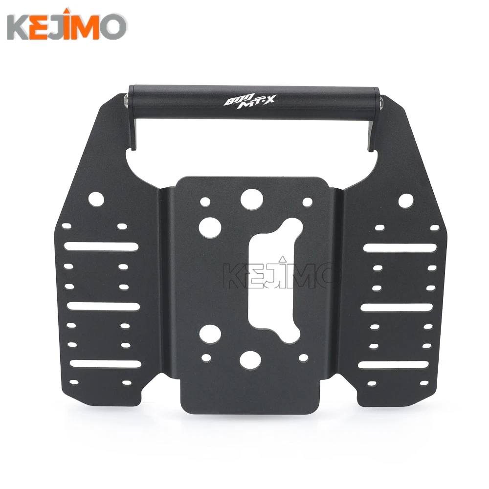ل CFMOTO 800 MT-X MTX CF-MOTO 800MTX 2024 2025 2026 دراجة نارية حامل هاتف حامل لتحديد المواقع والملاحة قوس لوحة تمديد بار #3