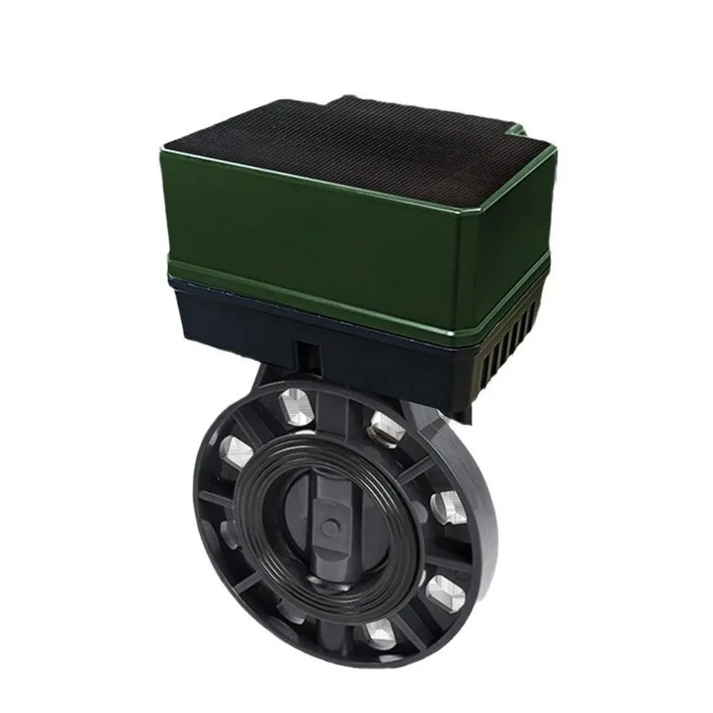 

Solar wireless agricultural irrigation mobile phone, remote control intelligent butterfly valve, agricultural sprinkler