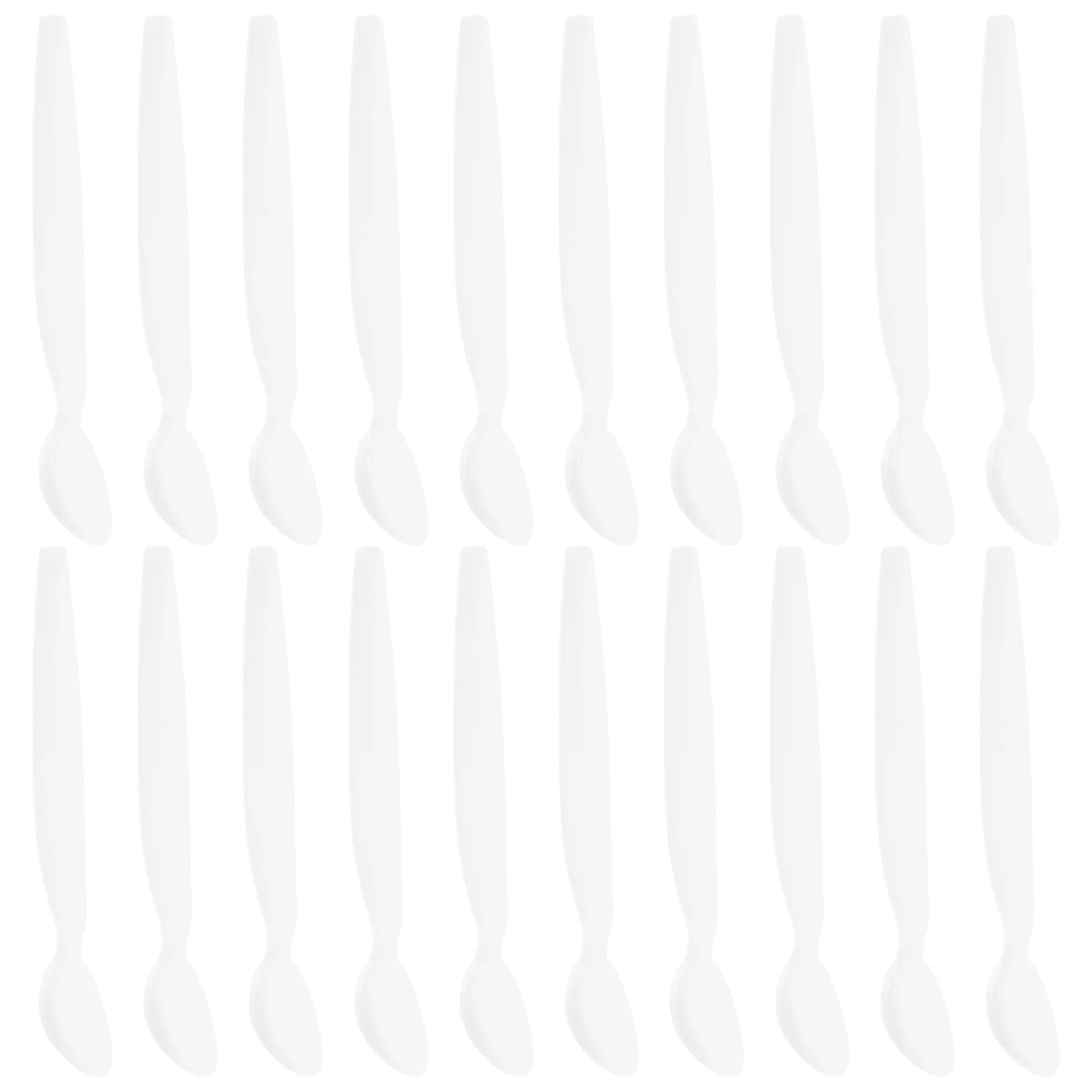 

20Pcs Face Cream Spatulas Mini Spoons Small Makeup Scoops for Skincare Eye Cream Lotion Application Tool