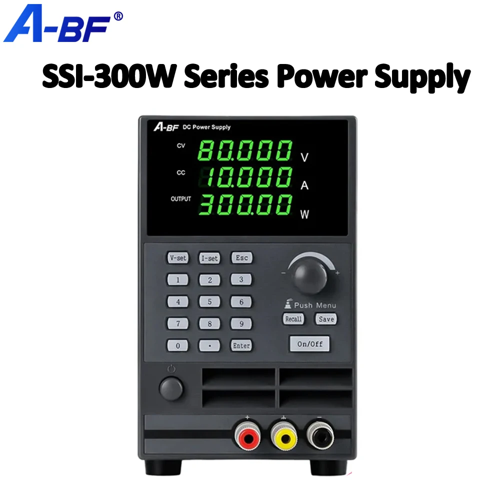 A-BF SSI-Series Programmable Switching DC Power Supply Five Digits HD Digital Display Storage Function 80-150V/5-10A/300W