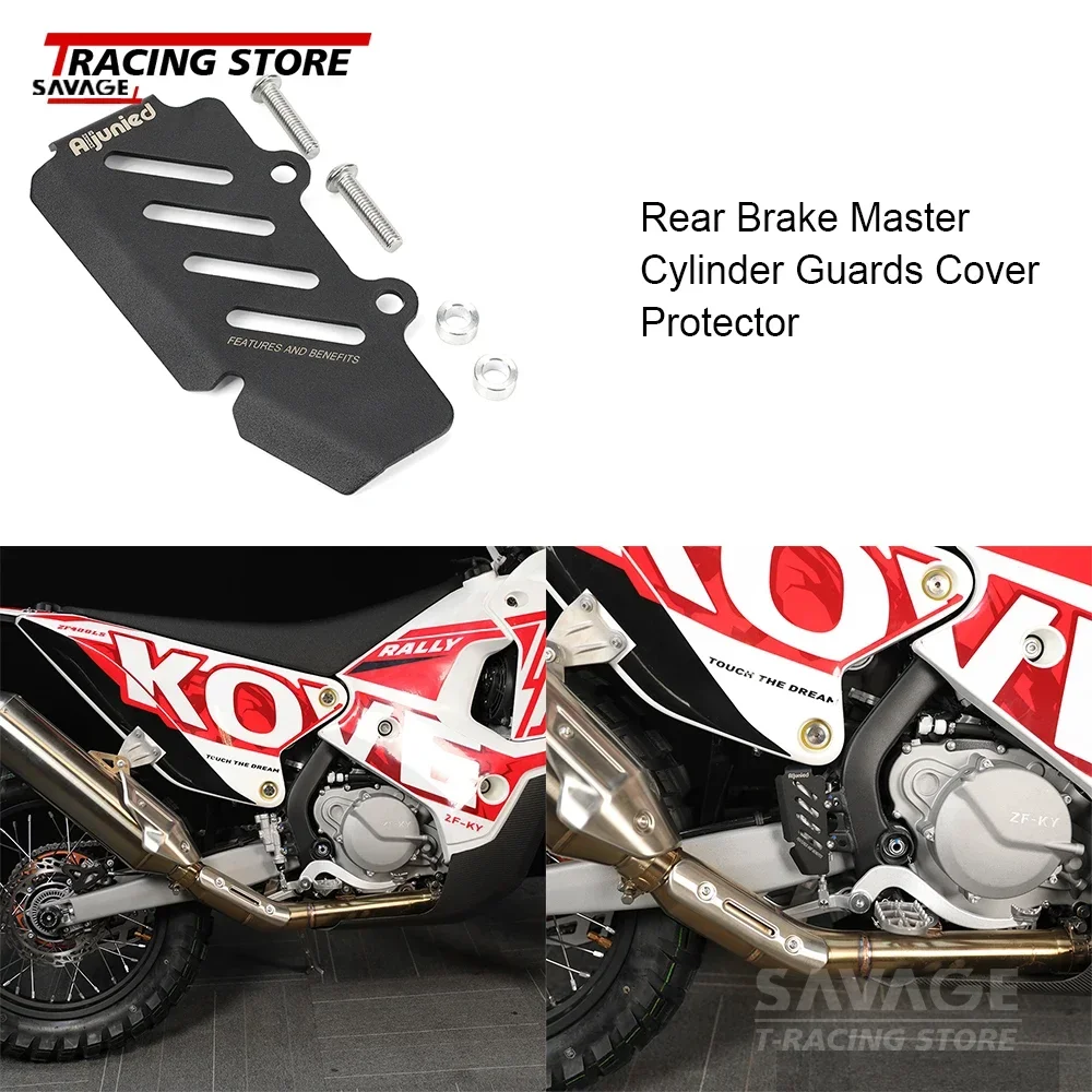 For Kove 450 Rally Motorycle Protector Frame Wheel Slider Guard Brake Caliper Guards Cover Brake Clutch Levers Chain Guide Cover - Image 4