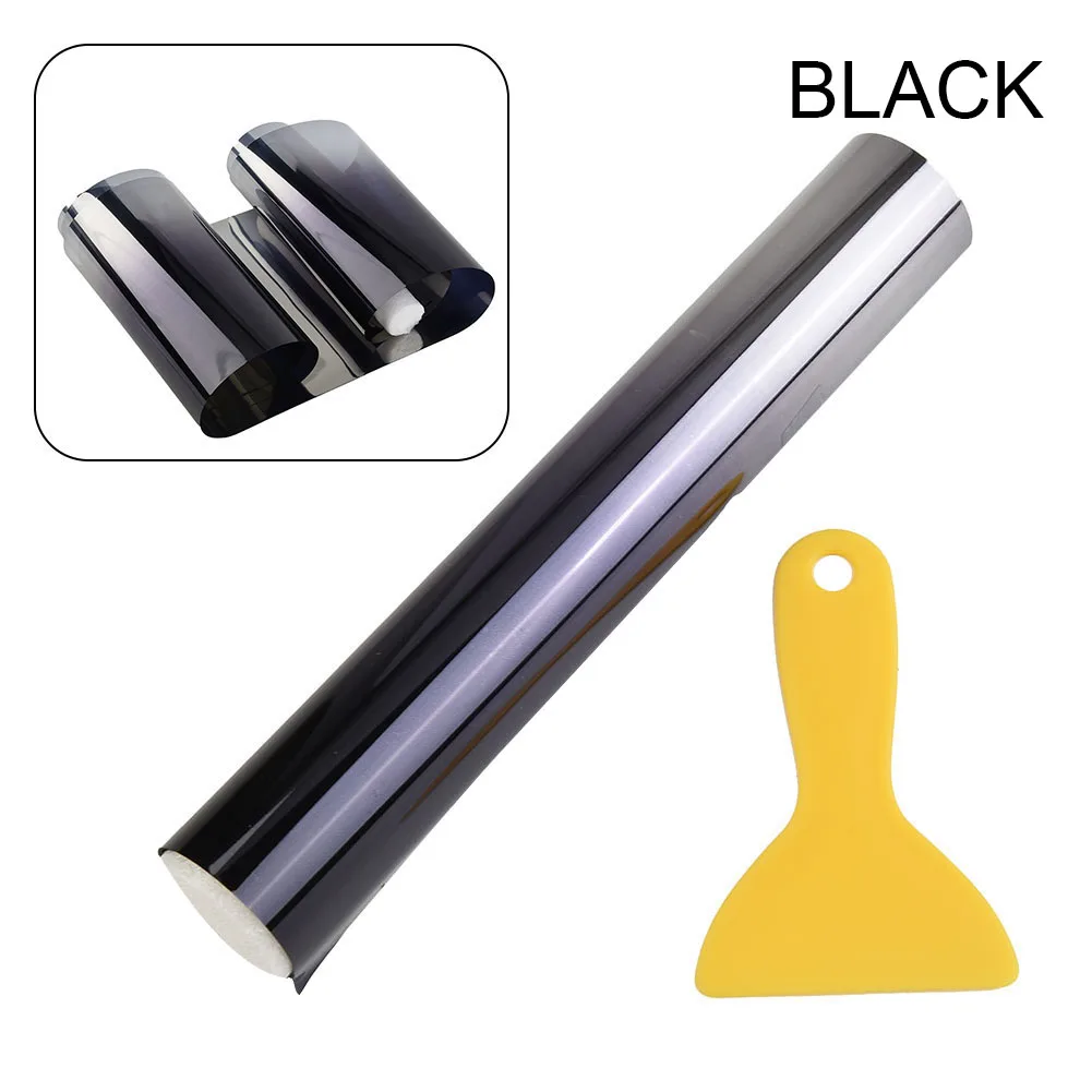 

1 Roll DIY Car Film Car Sun Visor Strip Tint Film Front Windshield UV Shade Banner Accessories Sun Visor Strip Tint Film