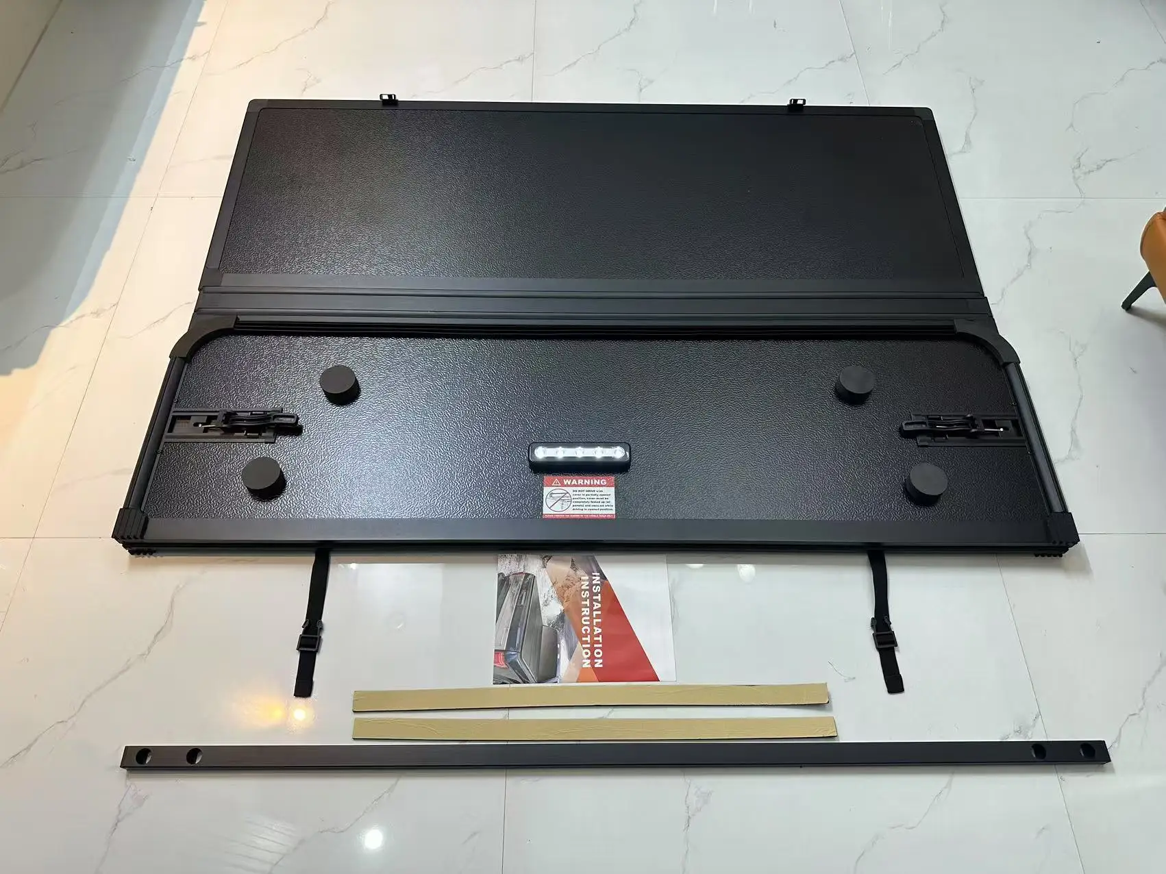 

Индивидуальный навес для грузовика CoolCar для Ram 1500, алюминиевый высококачественный жесткий тройной чехол, раздвижной чехол для пикапа