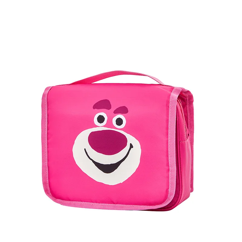 Disney Toy Story Lotso Alien Nuova borsa per cosmetici Borsa da viaggio portatile Borsa di stoccaggio multifunzionale di grande capacità Regalo per ragazze